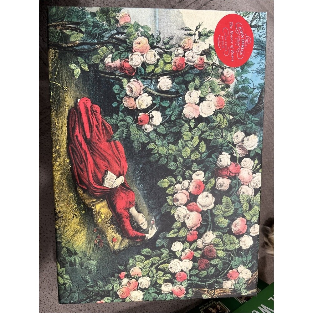 John Derian Jigsaw Puzzle : The Bower Of Roses  1000-Piece  Paper Goods